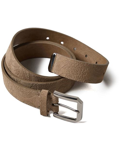 Brown leather belt BRUNELLO CUCINELLI | MAUPY317C8051